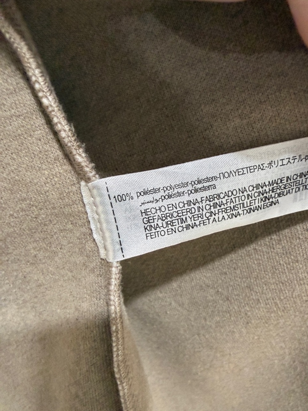 Zara Long Cream Single-Button Wool-Blend Trench Coat - Picture 3 of 6